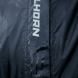 KOMBINEZON PRZECIWDESZCZOWY REBELHORN TRAVEL BLACK FLUO YELLOW S