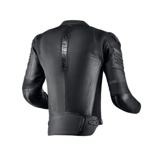 KURTKA MOTOCYKLOWA SKÓRZANA REBELHORN VANDAL BLACK 56