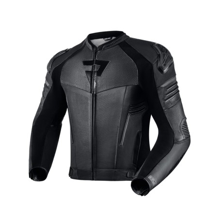 KURTKA MOTOCYKLOWA SKÓRZANA REBELHORN VANDAL BLACK 62