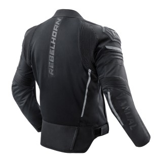 KURTKA MOTOCYKLOWA TEKSTYLNA REBELHORN VANDAL MESH BLACK 6XL