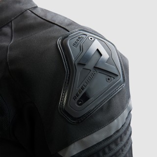 KURTKA MOTOCYKLOWA TEKSTYLNA REBELHORN VANDAL MESH BLACK 8XL