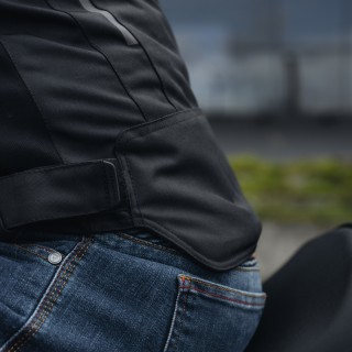 KURTKA MOTOCYKLOWA TEKSTYLNA REBELHORN VANDAL BLACK L