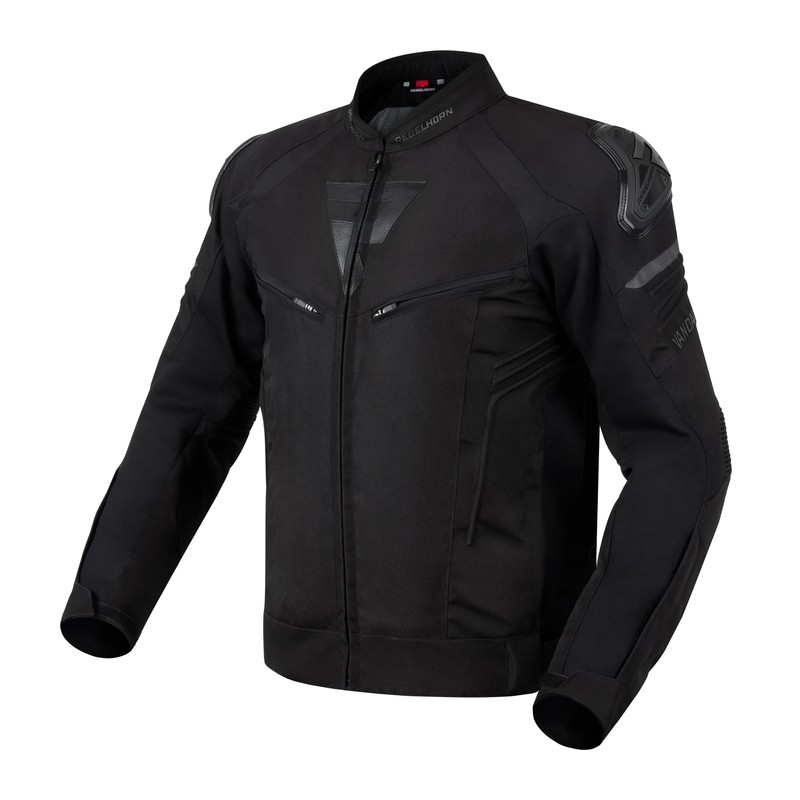 KURTKA MOTOCYKLOWA TEKSTYLNA REBELHORN VANDAL BLACK 4XL