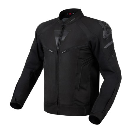 KURTKA MOTOCYKLOWA TEKSTYLNA REBELHORN VANDAL BLACK 8XL