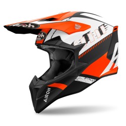 KASK MOTOCYKLOWY AIROH WRAAAP FEEL ORANGE MATT L