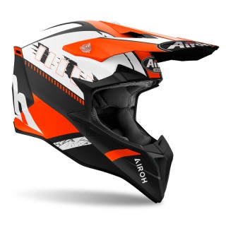 KASK MOTOCYKLOWY AIROH WRAAAP FEEL ORANGE MATT L
