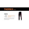 SPODNIE TERMOAKTYWNE REBELHORN THERM 2 BLACK RED L