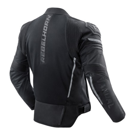 KURTKA MOTOCYKLOWA TEKSTYLNA REBELHORN VANDAL MESH BLACK XL