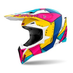 KASK MOTOCYKLOWY AIROH WRAAAP PAINT MATT XXS