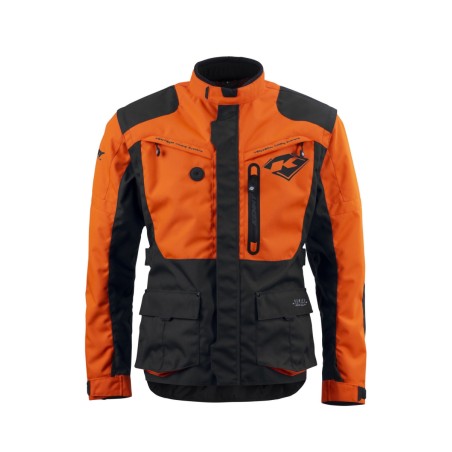 KENNY RACING KURTKA ADVENTURE/ENDURO MODEL TITANIUM ORANGE/BLACK KOLOR CZARNY/POMARAŃCZOWY ROZMIAR XL