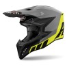 KASK MOTOCYKLOWY AIROH WRAAAP RELOADED YELLOW MATT L