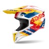 KASK MOTOCYKLOWY AIROH WRAAAP 6DAYS SPAIN 2024 GLOSS M