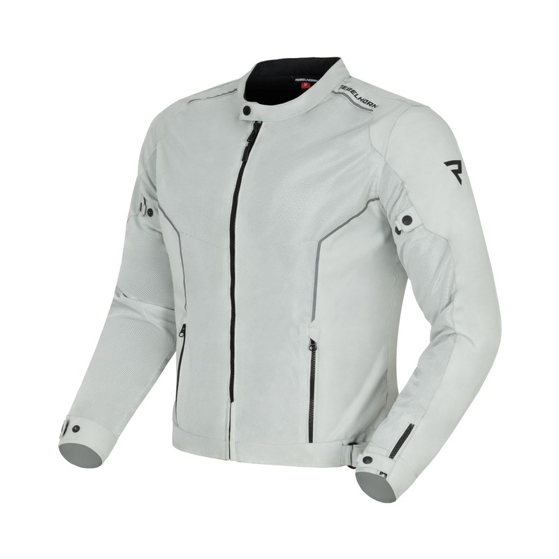KURTKA MOTOCYKLOWA TEKSTYLNA REBELHORN WAVE GREY 5XL