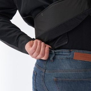 KURTKA MOTOCYKLOWA TEKSTYLNA REBELHORN WAVE BLACK 7XL