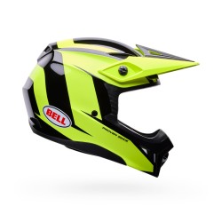 KASK MOTOCYKLOWY BELL MX-10 MIPS TALON YELLOW BLACK S