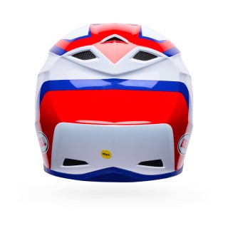KASK MOTOCYKLOWY BELL MX-10 MIPS DYNO RED WHITE S