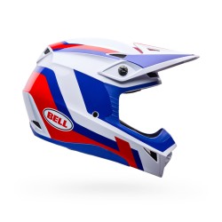 KASK MOTOCYKLOWY BELL MX-10 MIPS DYNO RED WHITE L