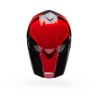 KASK MOTOCYKLOWY BELL MX-10 MIPS WAVE RED BLACK S