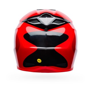 KASK MOTOCYKLOWY BELL MX-10 MIPS WAVE RED BLACK M