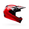 KASK MOTOCYKLOWY BELL MX-10 MIPS WAVE RED BLACK L