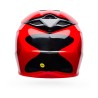 KASK MOTOCYKLOWY BELL MX-10 MIPS WAVE RED BLACK XL