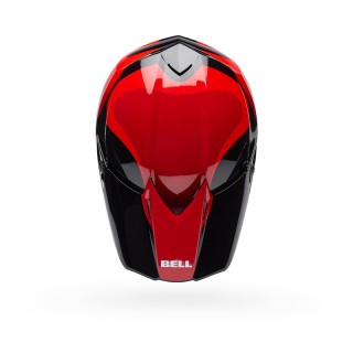 KASK MOTOCYKLOWY BELL MX-10 MIPS WAVE RED BLACK XL