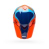 KASK MOTOCYKLOWY BELL MX-10 MIPS WAVE ORANGE BLUE M