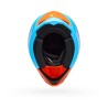 KASK MOTOCYKLOWY BELL MX-10 MIPS WAVE ORANGE BLUE M