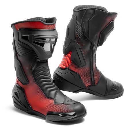 BUTY MOTOCYKLOWE REBELHORN GTR BLACK FLUO RED 46