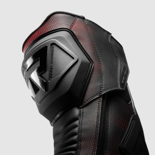 BUTY MOTOCYKLOWE REBELHORN GTR BLACK FLUO RED 44