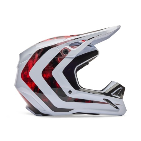 KASK FOX V1 KAIROS WHITE/FLUO RED L
