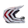 KASK FOX V1 KAIROS WHITE/FLUO RED L