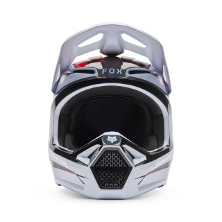 KASK FOX V1 KAIROS WHITE/FLUO RED L