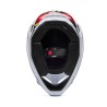 KASK FOX V1 KAIROS WHITE/FLUO RED L