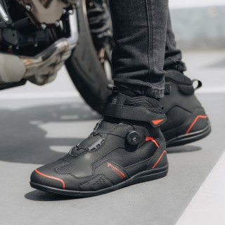 BUTY MOTOCYKLOWE REBELHORN SPARK 2 BLACK RED 37
