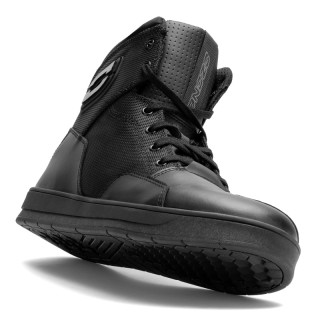 BUTY MOTOCYKLOWE OZONE SPIN BLACK BLACK SOLE 44