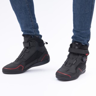 BUTY MOTOCYKLOWE REBELHORN SPARK 2 BLACK RED 40