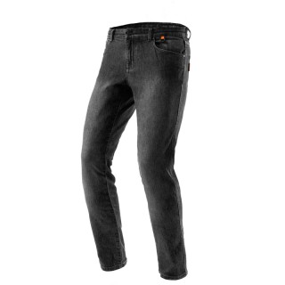 JEANSY MOTOCYKLOWE REBELHORN BRONCO WASHED BLACK MONOLAYER 42/34