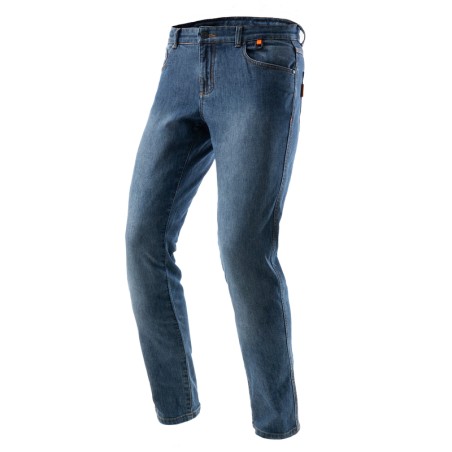 JEANSY MOTOCYKLOWE REBELHORN BRONCO WASHED BLUE MONOLAYER 28/34