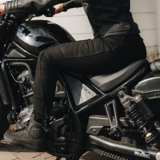 JEANSY MOTOCYKLOWE DAMSKIE REBELHORN ASH BLACK W36L30