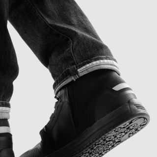 JEANSY MOTOCYKLOWE REBELHORN BRONCO WASHED BLACK MONOLAYER 42/34