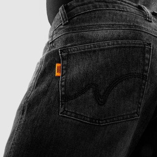 JEANSY MOTOCYKLOWE REBELHORN BRONCO WASHED BLACK MONOLAYER 42/34