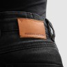 JEANSY MOTOCYKLOWE DAMSKIE REBELHORN BRONCO WASHED BLACK MONOLAYER 36/30