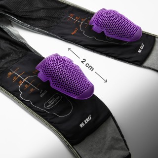 JEANSY MOTOCYKLOWE DAMSKIE REBELHORN BRONCO WASHED BLACK MONOLAYER 44/30