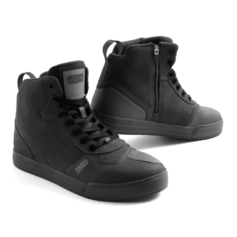 BUTY MOTOCYKLOWE REBELHORN SPIKE BLACK 45