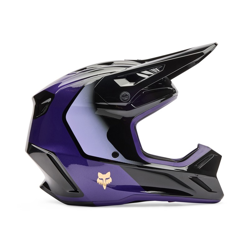 KASK FOX V3 DRIP BLACK/PURPLE L
