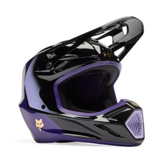 KASK FOX V3 DRIP BLACK/PURPLE L