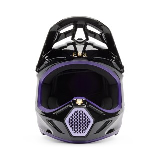KASK FOX V3 DRIP BLACK/PURPLE L