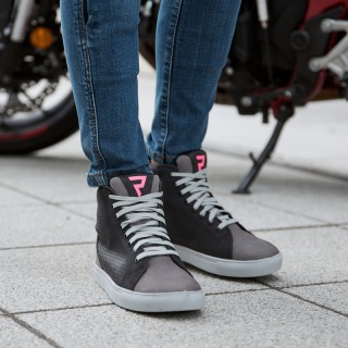 BUTY MOTOCYKLOWE DAMSKIE REBELHORN TRAMP 2 BLACK GREY W41