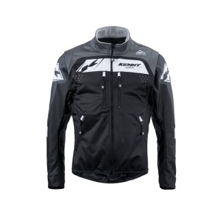 KENNY RACING KURTKA ADVENTURE/ENDURO MODEL SOFTSHELL GREY KOLOR CZARNY/SZARY/BIAŁY ROZMIAR XXXL